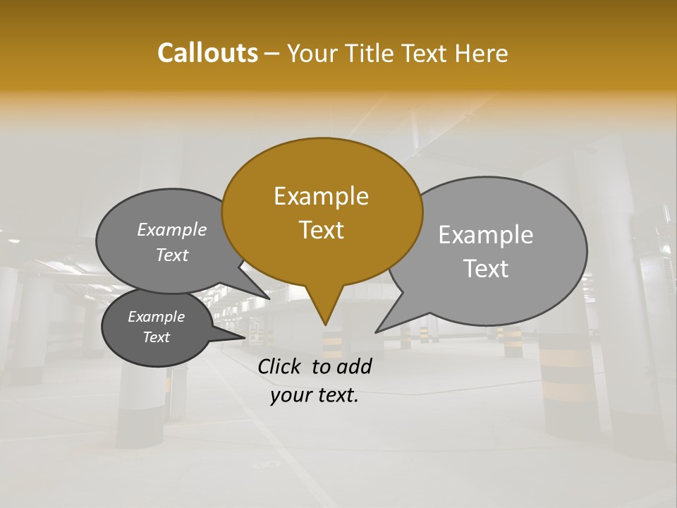 Reflection Light Asphalt PowerPoint Template