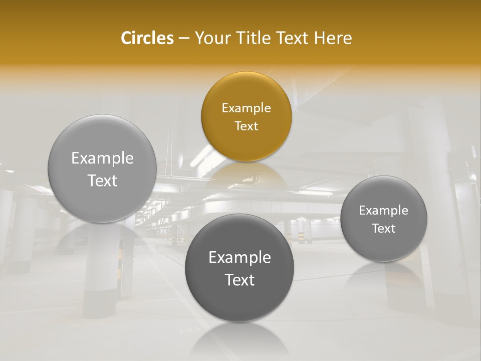 Reflection Light Asphalt PowerPoint Template