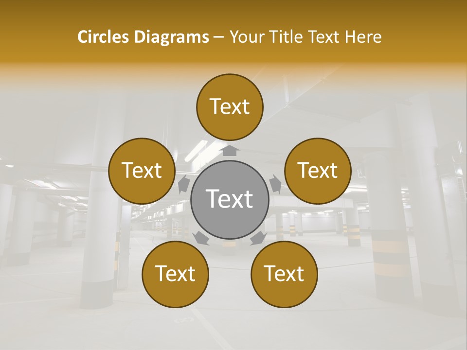 Reflection Light Asphalt PowerPoint Template