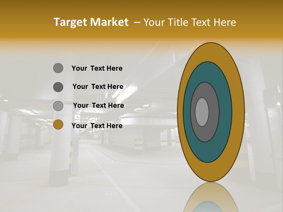 Reflection Light Asphalt PowerPoint Template