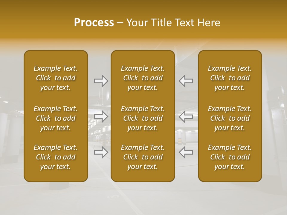 Reflection Light Asphalt PowerPoint Template
