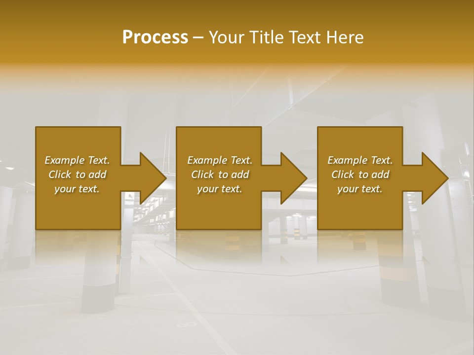 Reflection Light Asphalt PowerPoint Template