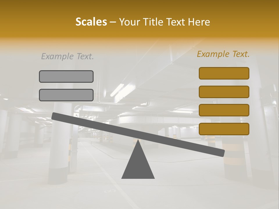 Reflection Light Asphalt PowerPoint Template