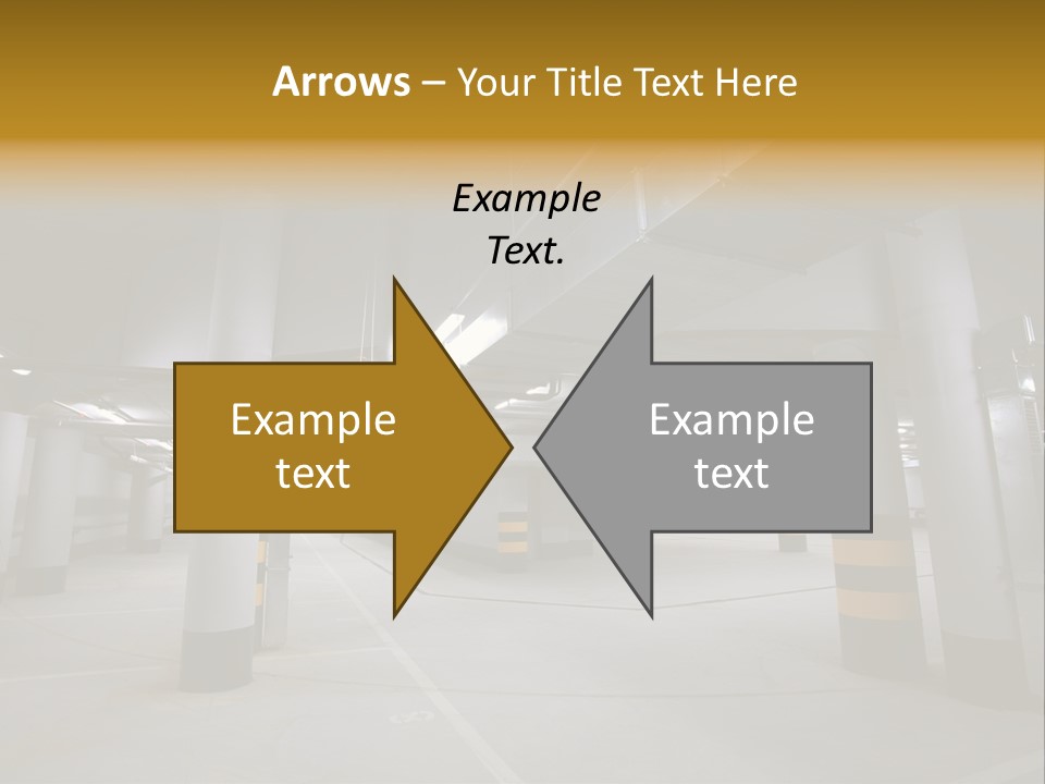 Reflection Light Asphalt PowerPoint Template