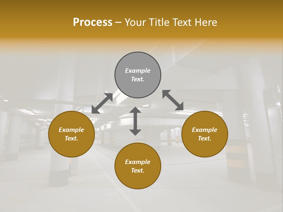 Reflection Light Asphalt PowerPoint Template