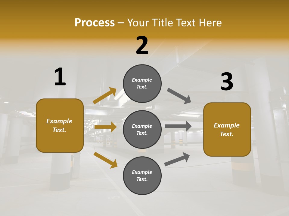 Reflection Light Asphalt PowerPoint Template