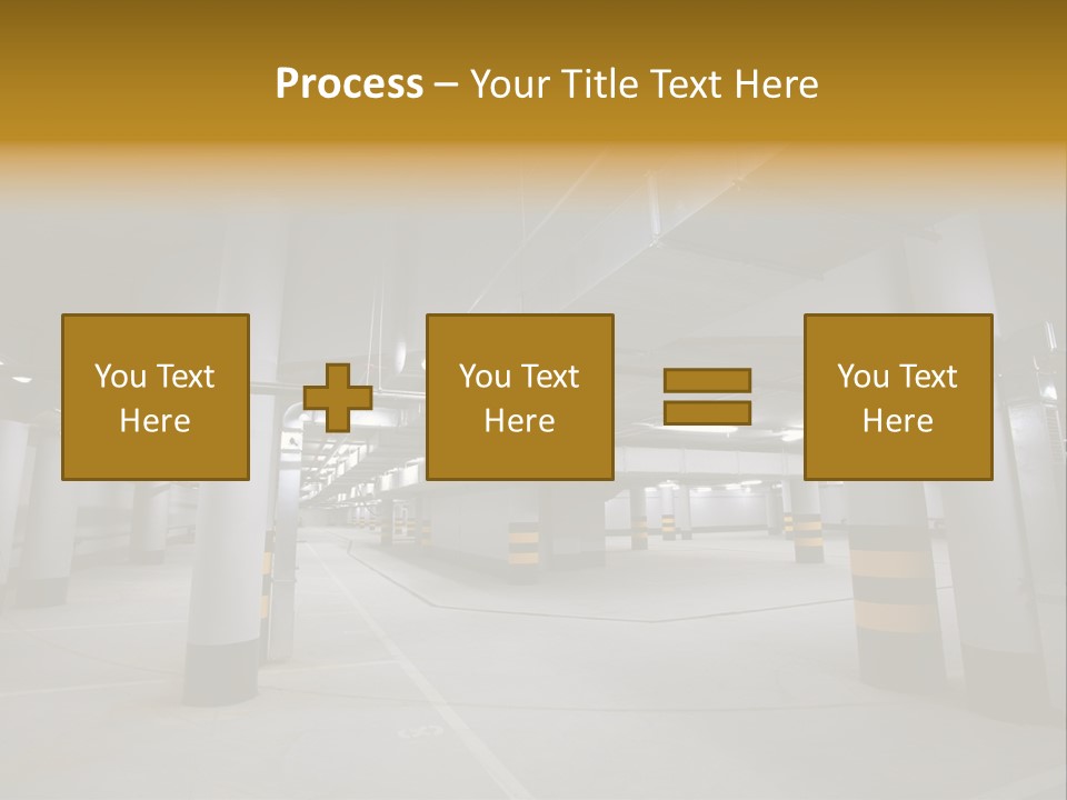 Reflection Light Asphalt PowerPoint Template