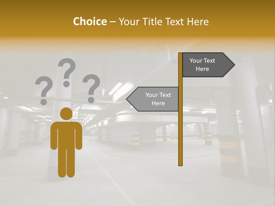 Reflection Light Asphalt PowerPoint Template