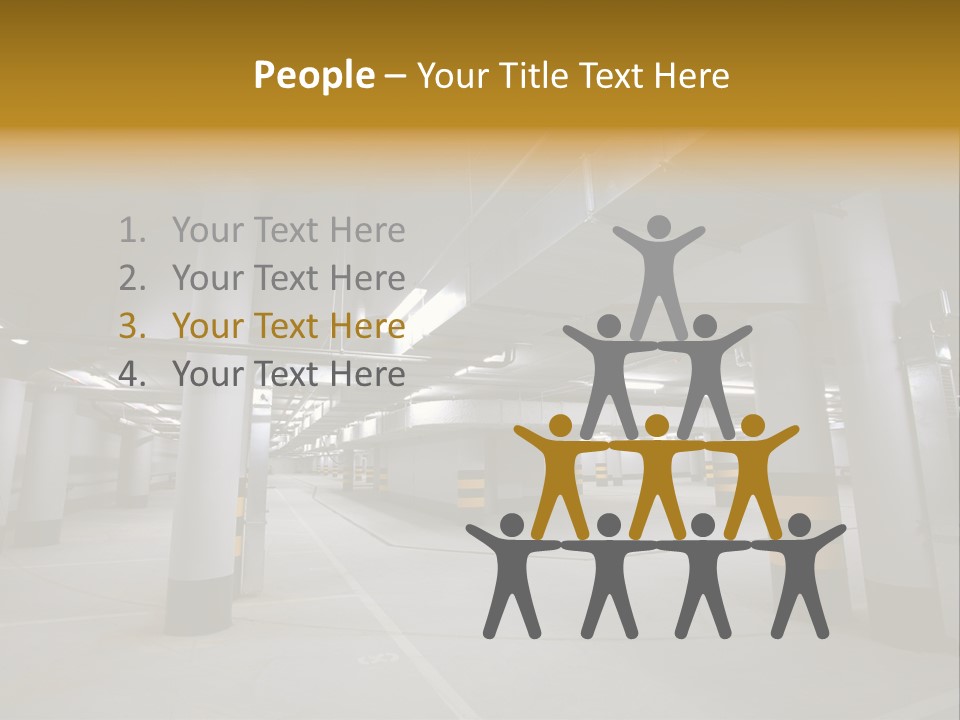 Reflection Light Asphalt PowerPoint Template