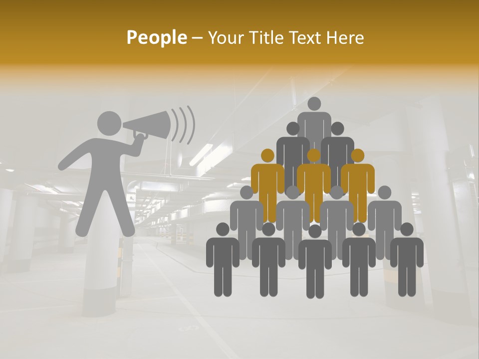 Reflection Light Asphalt PowerPoint Template