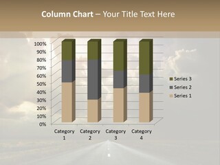 Puddles Road PowerPoint Template