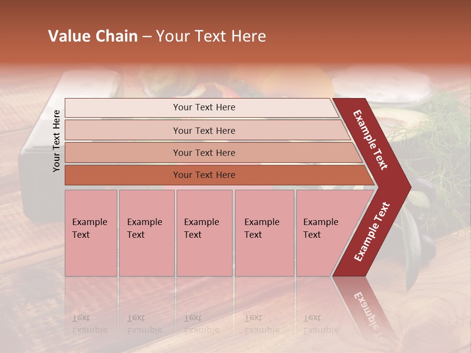 Closeup Color Pepper PowerPoint Template