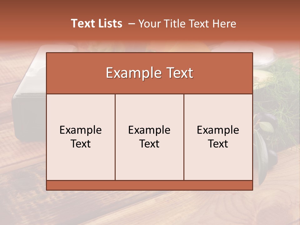 Closeup Color Pepper PowerPoint Template