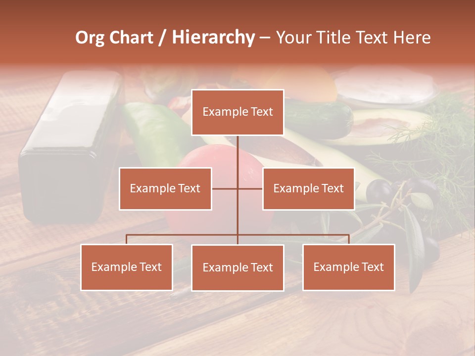 Closeup Color Pepper PowerPoint Template