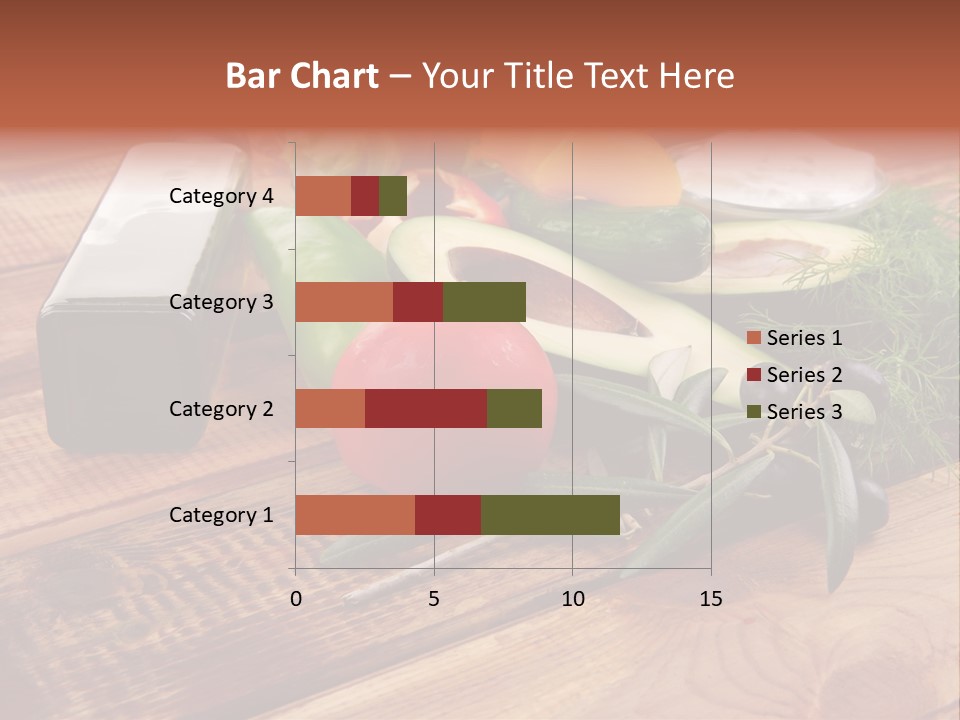 Closeup Color Pepper PowerPoint Template