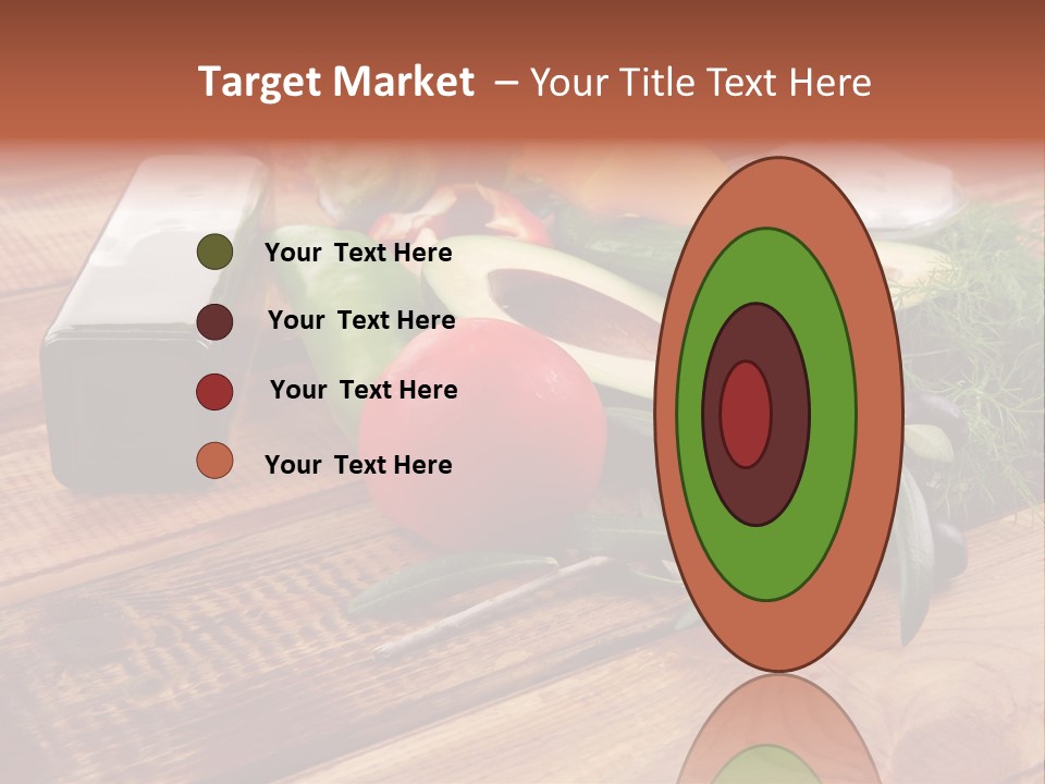 Closeup Color Pepper PowerPoint Template