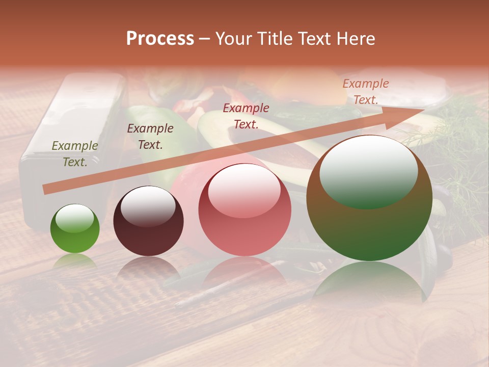 Closeup Color Pepper PowerPoint Template