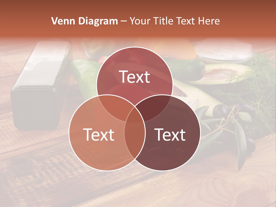 Closeup Color Pepper PowerPoint Template