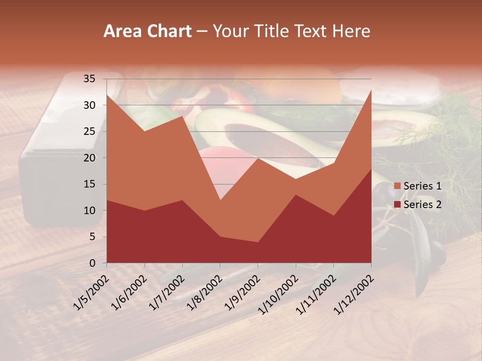 Closeup Color Pepper PowerPoint Template