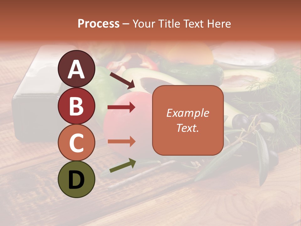 Closeup Color Pepper PowerPoint Template