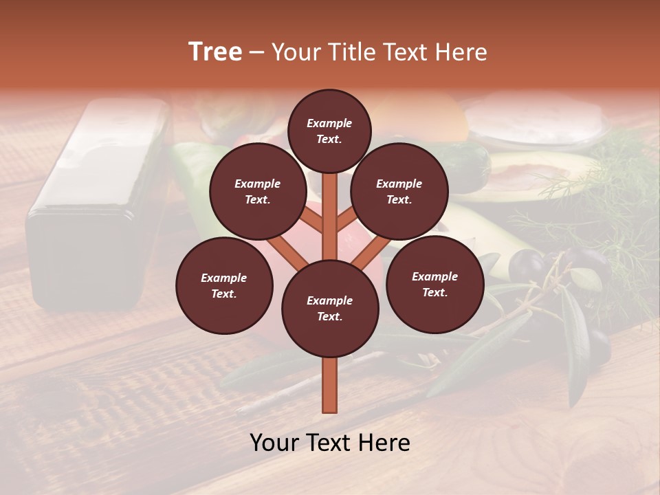 Closeup Color Pepper PowerPoint Template