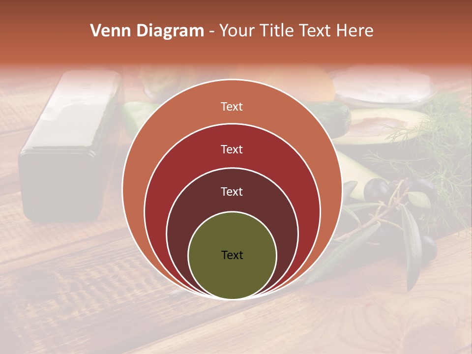 Closeup Color Pepper PowerPoint Template