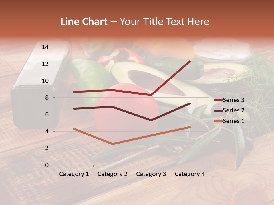 Closeup Color Pepper PowerPoint Template
