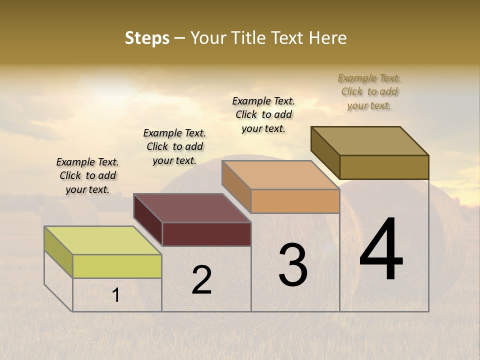Make Hay While The Sun Shines PowerPoint Template