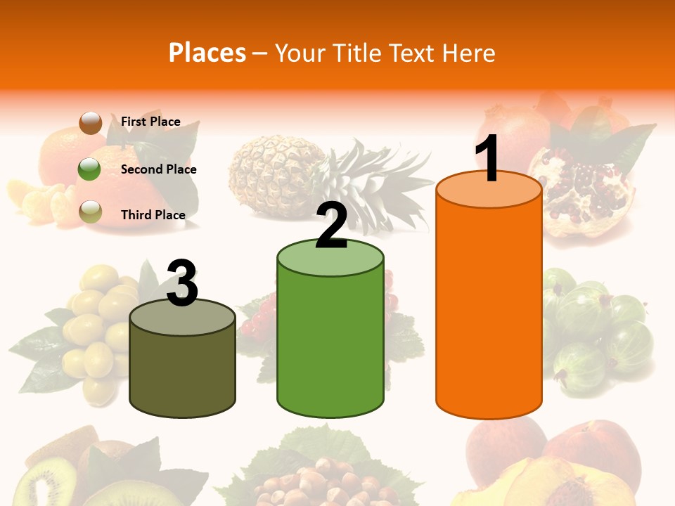 Psd Fruit PowerPoint Template