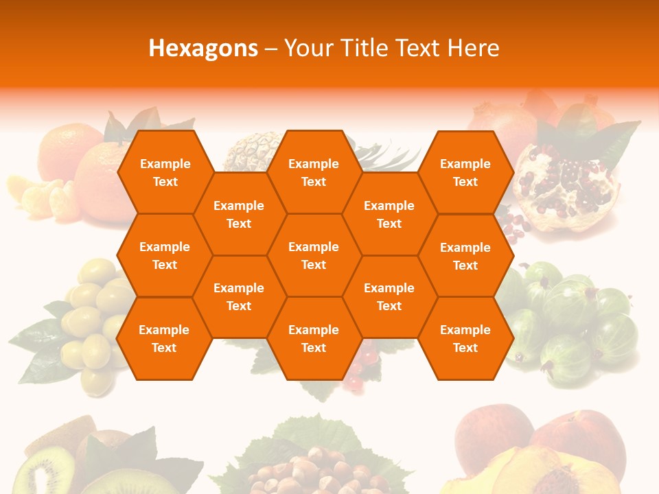 Psd Fruit PowerPoint Template