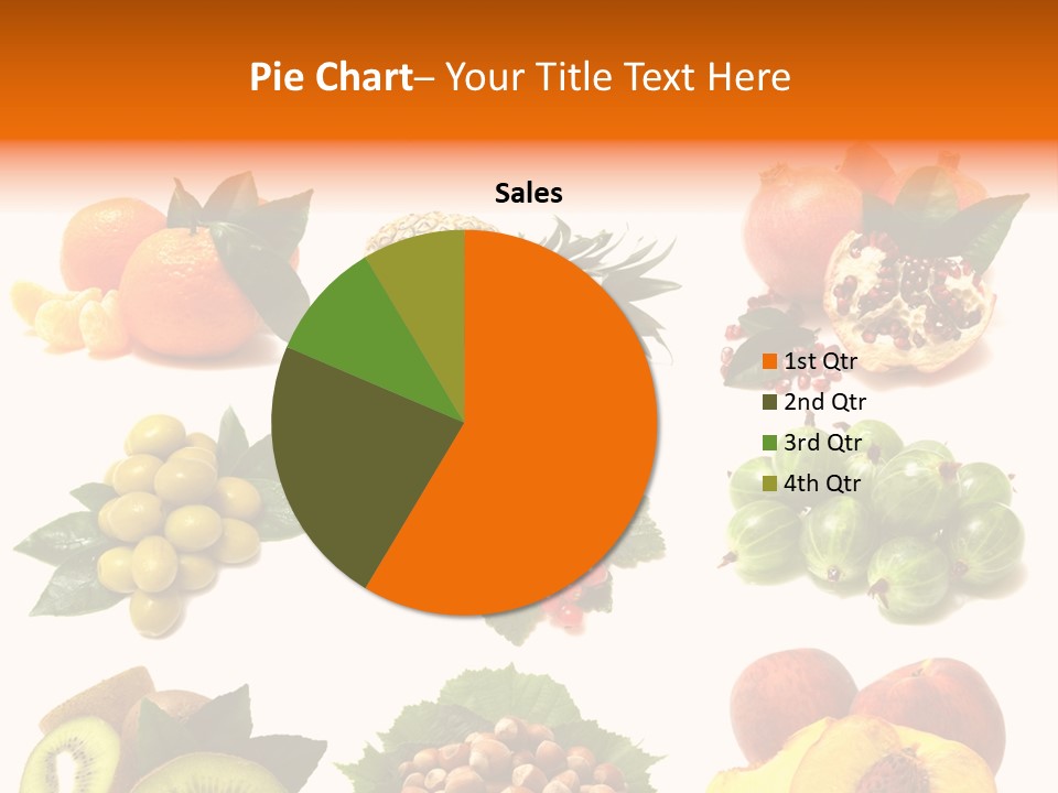 Psd Fruit PowerPoint Template