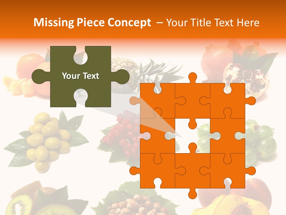 Psd Fruit PowerPoint Template