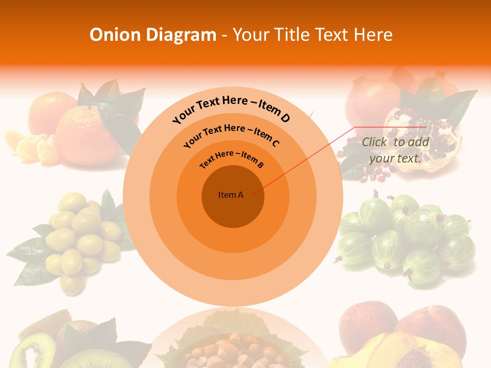 Psd Fruit PowerPoint Template