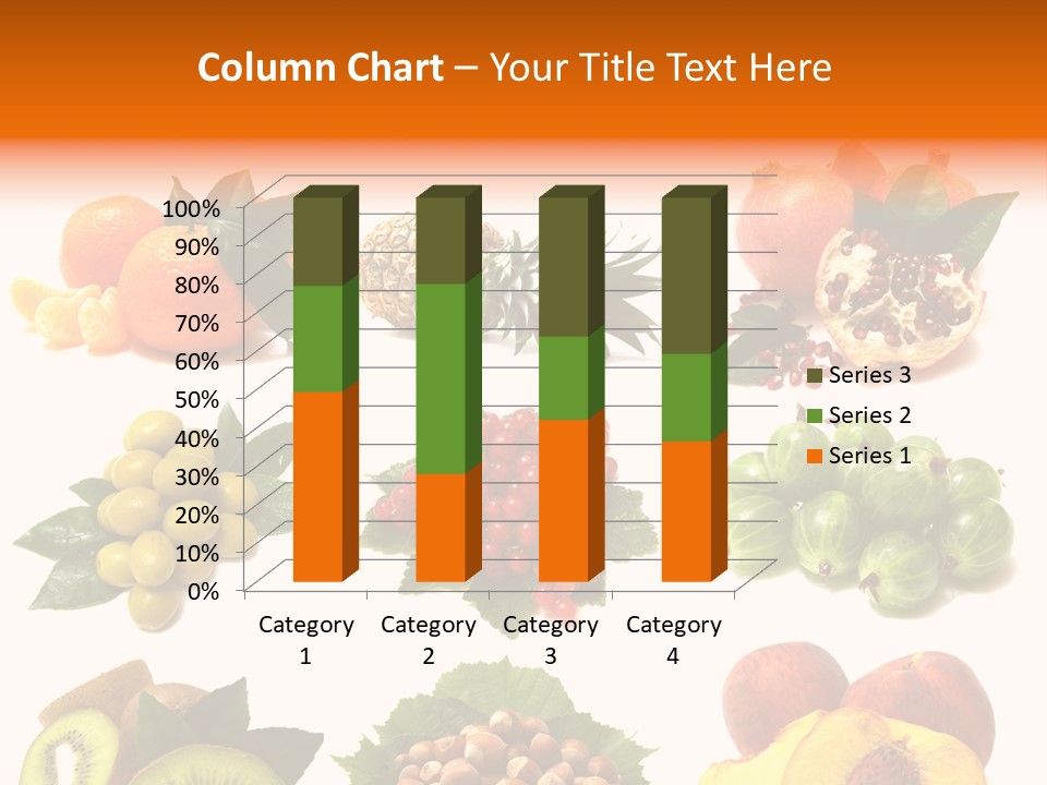 Psd Fruit PowerPoint Template