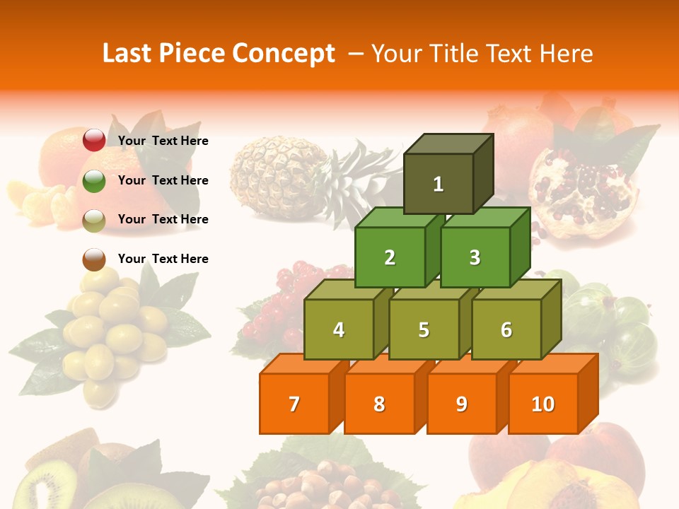 Psd Fruit PowerPoint Template