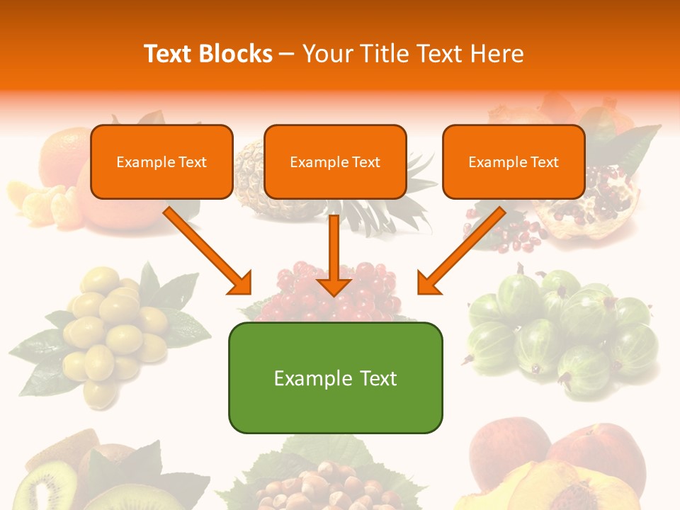 Psd Fruit PowerPoint Template