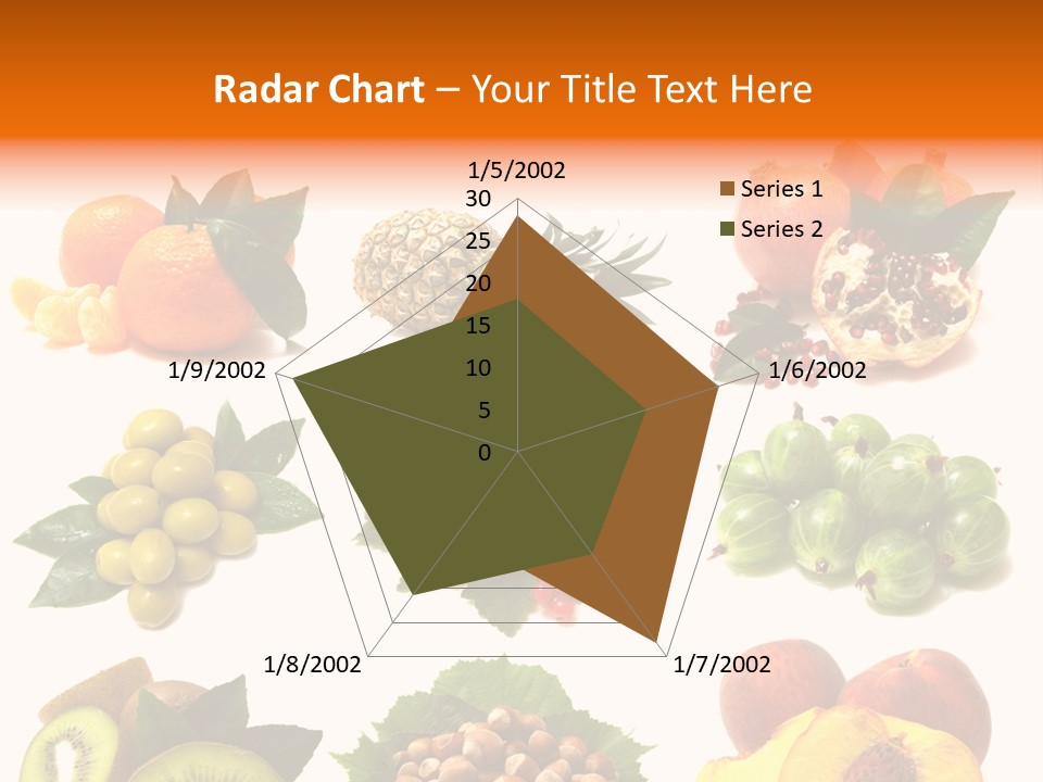 Psd Fruit PowerPoint Template