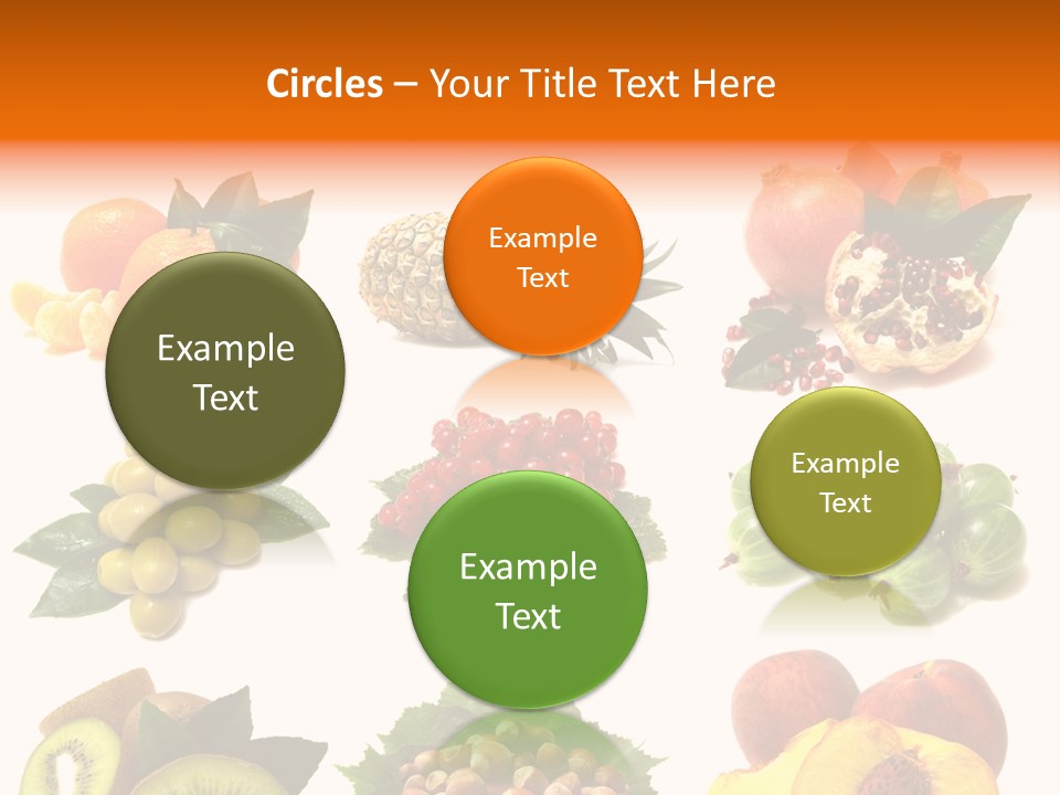 Psd Fruit PowerPoint Template