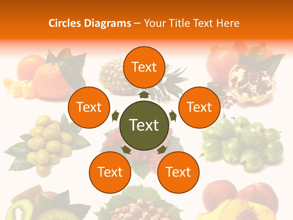 Psd Fruit PowerPoint Template