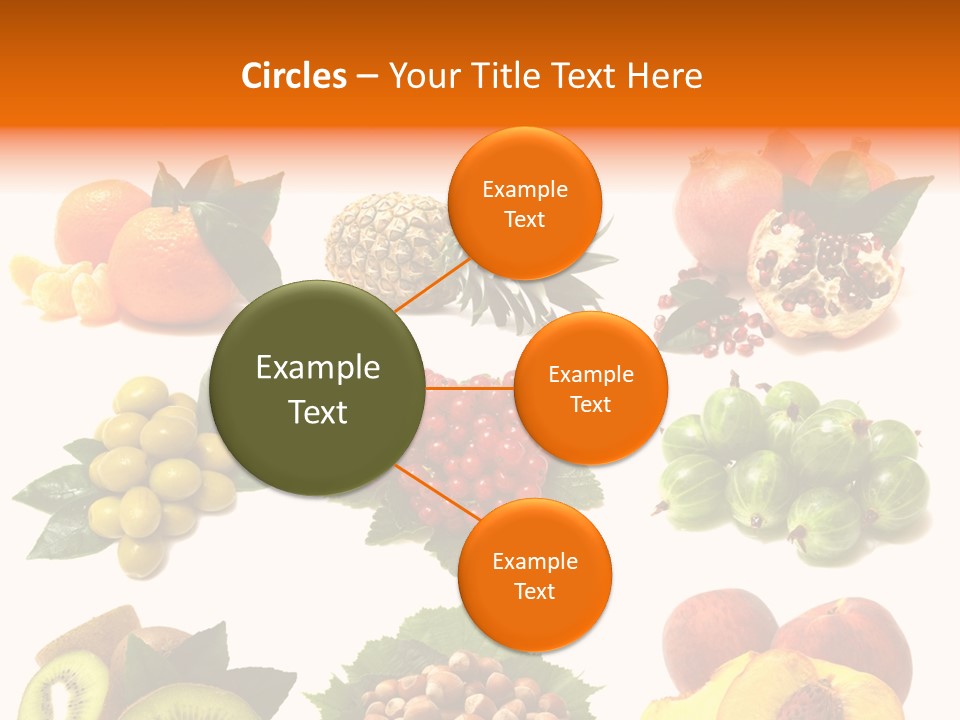 Psd Fruit PowerPoint Template