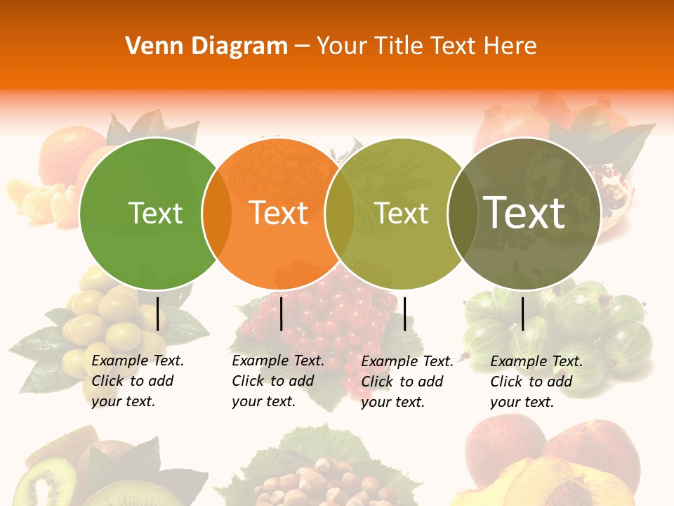 Psd Fruit PowerPoint Template