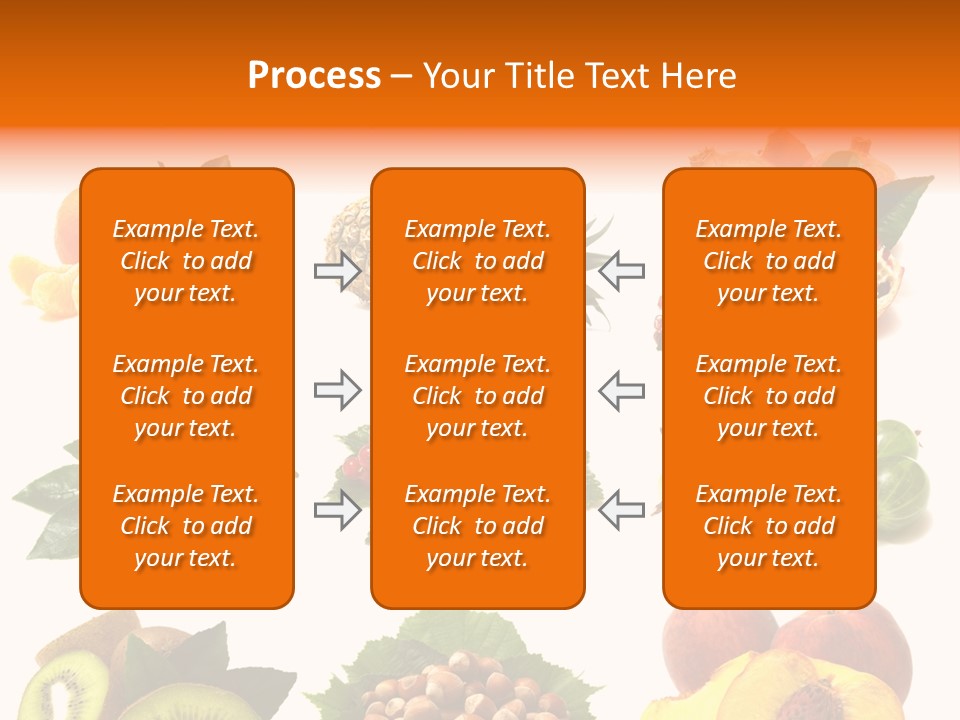 Psd Fruit PowerPoint Template