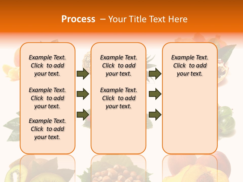 Psd Fruit PowerPoint Template