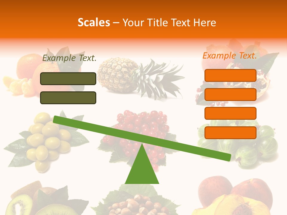 Psd Fruit PowerPoint Template