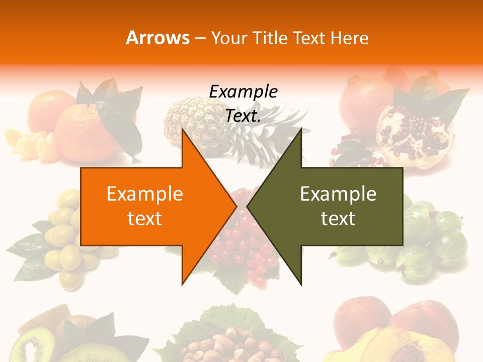 Psd Fruit PowerPoint Template