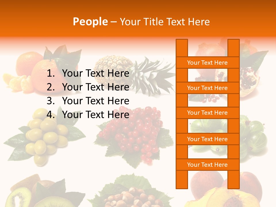 Psd Fruit PowerPoint Template