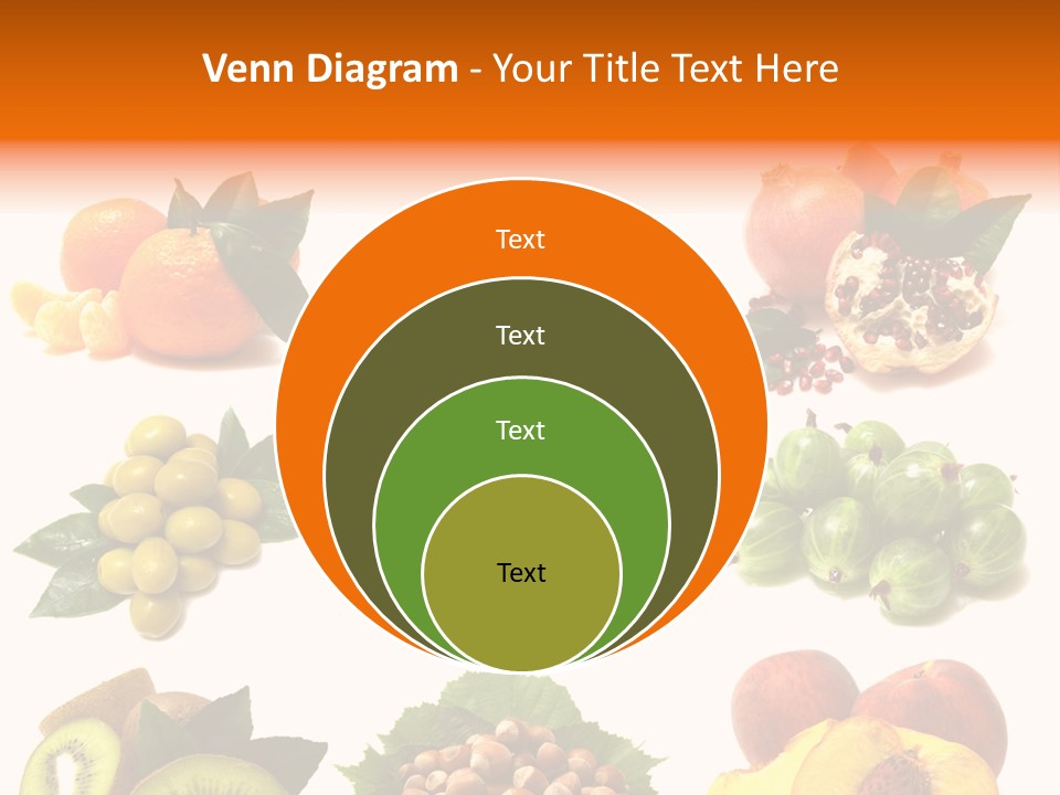 Psd Fruit PowerPoint Template