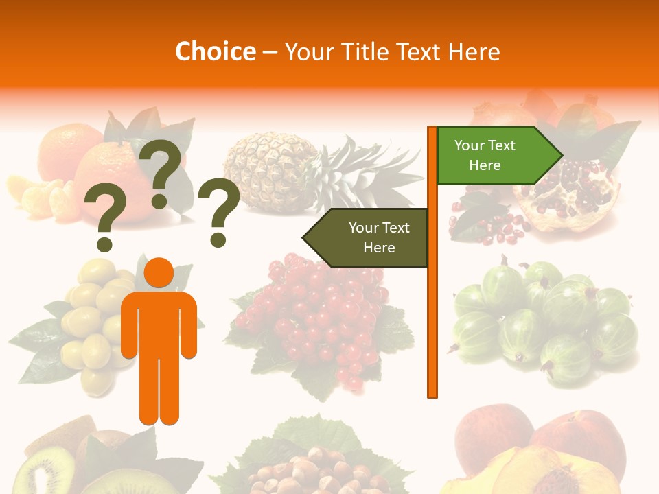 Psd Fruit PowerPoint Template
