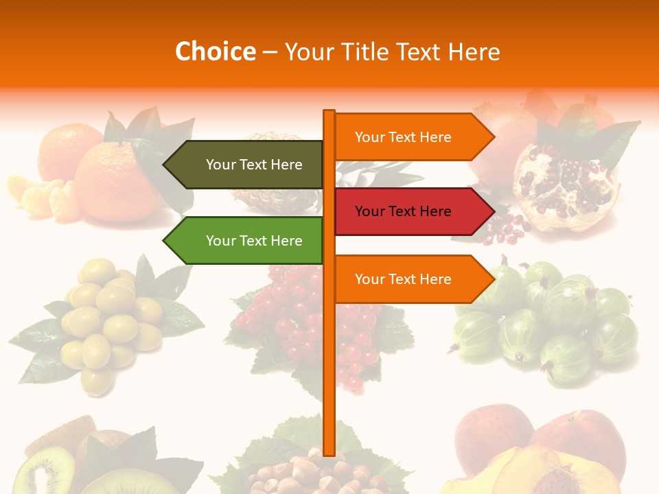 Psd Fruit PowerPoint Template