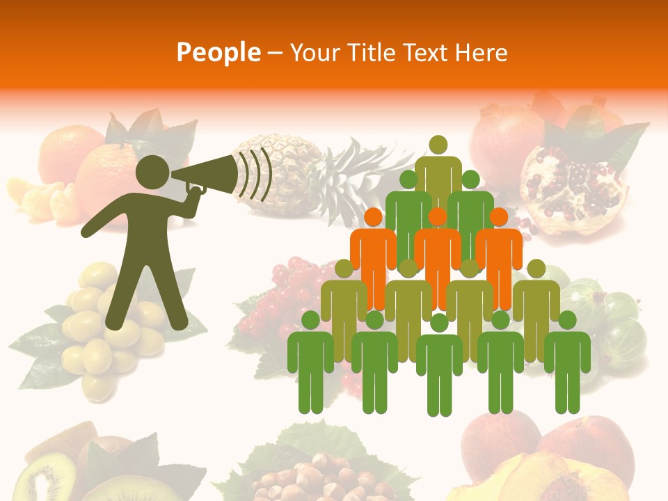 Psd Fruit PowerPoint Template